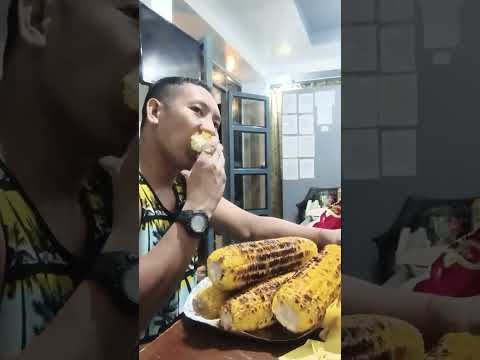 mukbang corn